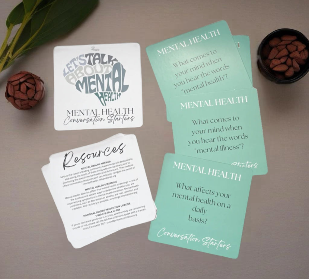 Let’s Talk Mental Health Conversation Starter Deck