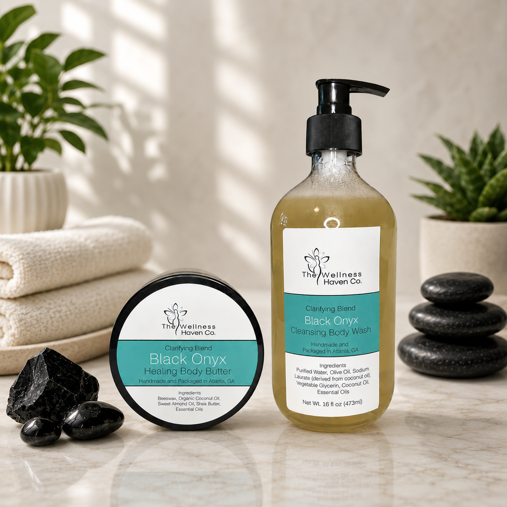 Healing Body Butter & Wash Bundle – All-Natural Skin Relief